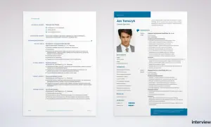 Puste CV do wypełnienia w Wordzie, z danymi Jana Tomczyka, Content Specjalisty.