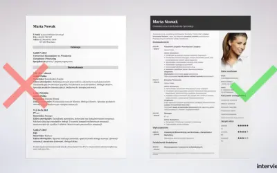 Marta Nowak, doświadczona koordynatorka sprzedaży, prezentuje swoje CV. To idealne zdjęcie do CV, podkreślające profesjonalizm i pewność siebie.