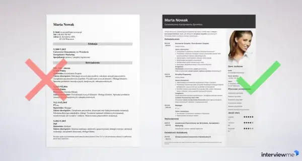 Marta Nowak, doświadczona koordynatorka sprzedaży, prezentuje swoje CV. To idealne zdjęcie do CV, podkreślające profesjonalizm i pewność siebie.